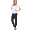 legginsy-ciazowe-klaudia-czarne-drobne-kwiatki-06-bensini Legíny Tehotenské Klaudia – jemný kvetinový vzor